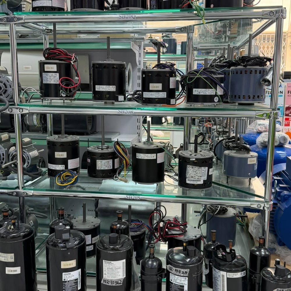 Al Barq Motors HVAC motor inventory