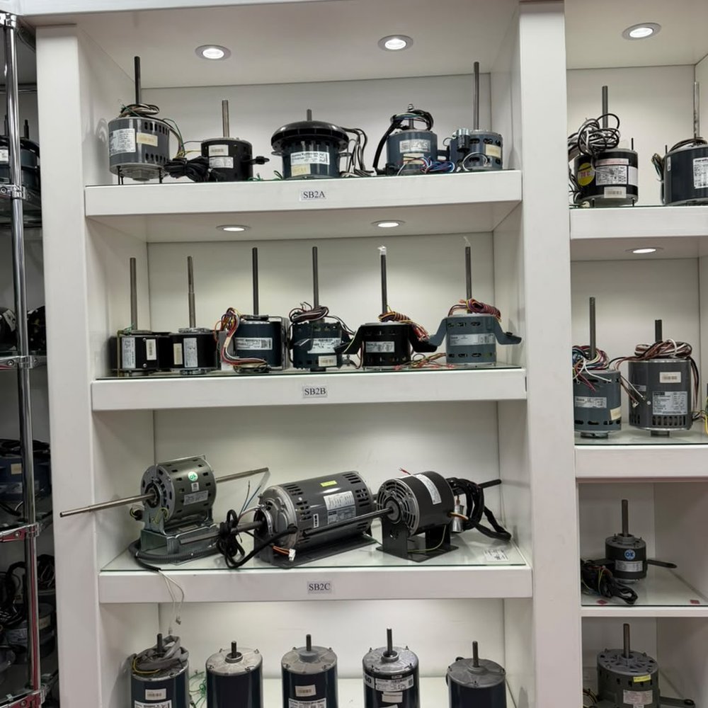 Al Barq Motors inventory shelving
